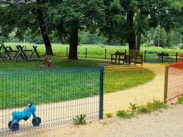 Dětské hřiště Malovansko Ivančice panely 3D